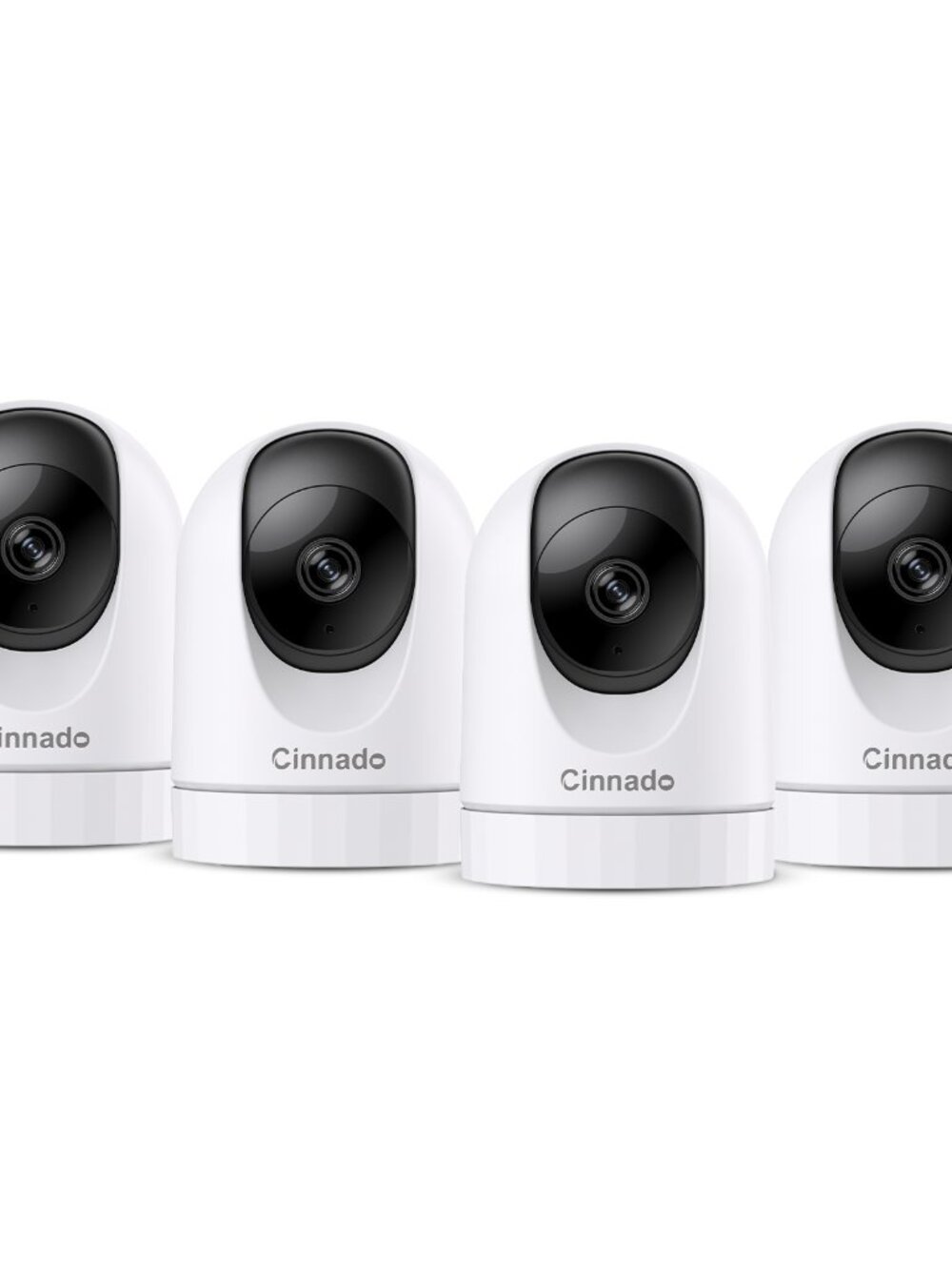 NEW Cinnado D1 2K WIFI Indoor Security Camera- 4 Pack